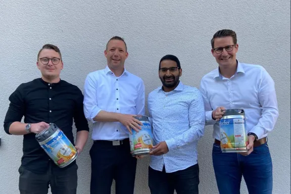 Bild von Für besondere Anlässe, ein Fässchen - wir gratulieren!