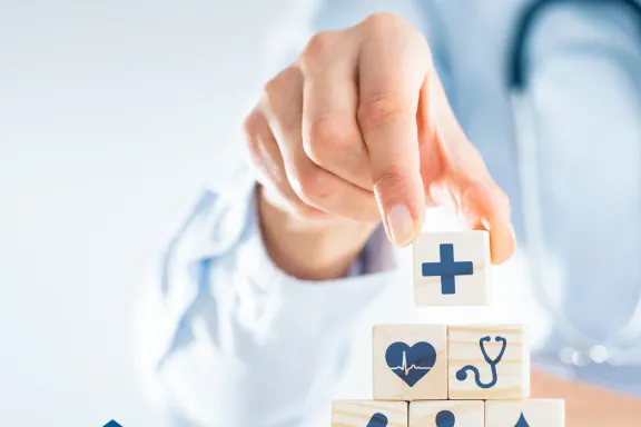 Bild von Gesundheit am Arbeitsplatz - was jeder für sich tun kann