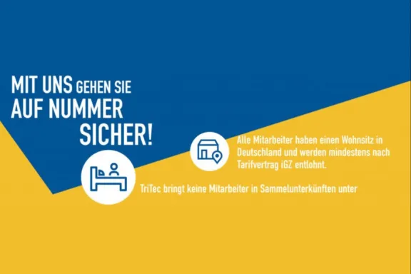 Bild von Mit uns gehst Du auf Nummer sicher!