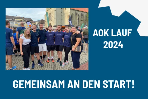 Bild von TriTec beim AOK Firmenlauf in Hamm