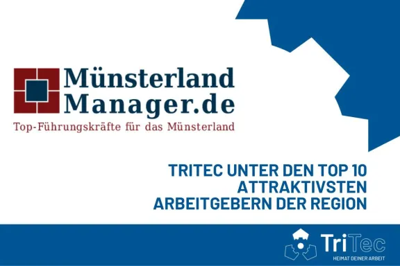 Bild von TriTec HR: Einer der Spitzenarbeitgeber im Münsterland Manager