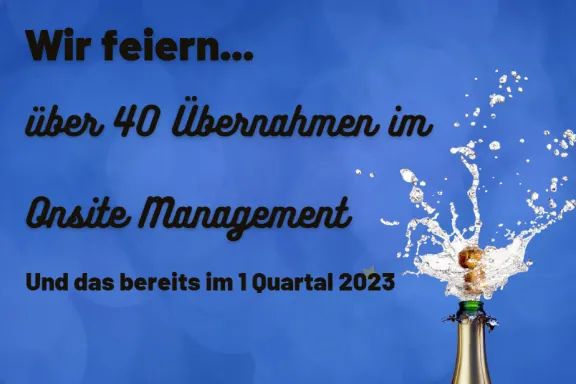 Bild von Wir gratulieren zu über 40 Übernahmen