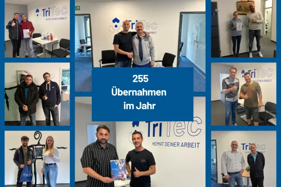 Bild von Wir verkünden mit Stolz verkündet: 255 erfolgreiche Übernahmen durch TriTec im Jahr 2023!